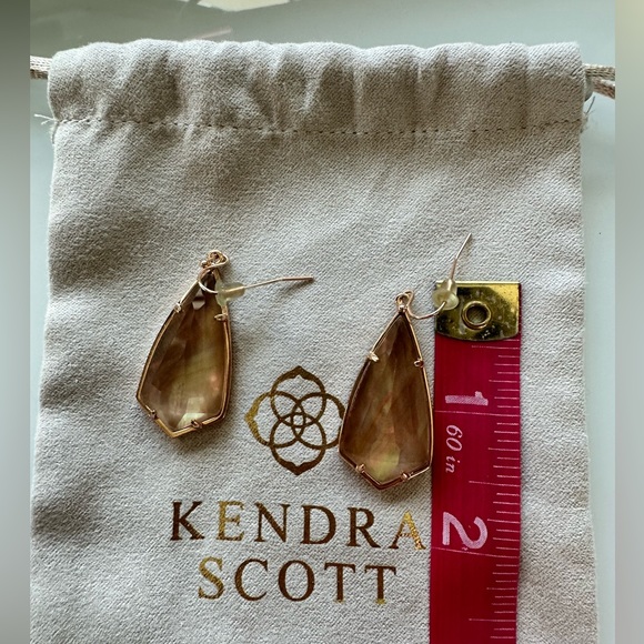 SOLD - Kendra Scott earrings - rose gold - new - Picture 8 of 8